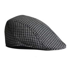 Plaid Flat Hats Beret for Men Women Warm Caps Beret Hat SM6