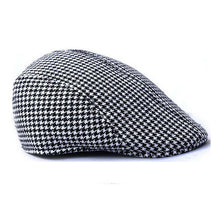 Plaid Flat Hats Beret for Men Women Warm Caps Beret Hat SM6