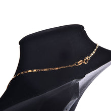 Women Necklaces Tile Chains Gold Plated Fine Jewelry 43CM  SM6