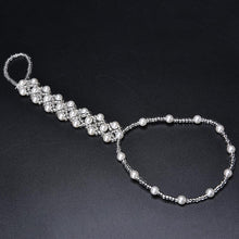 Women Anklets Beach Wedding Pearl Barefoot S als Stretch Anklet Chain Footless Bridal Foot Jewelry SM6