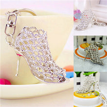 s Rhinestone alloy key rings women charms keychains High heel shoes keychains Gifts For women  SM6