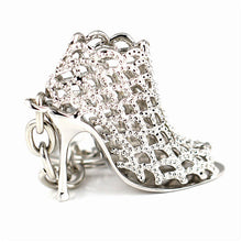 s Rhinestone alloy key rings women charms keychains High heel shoes keychains Gifts For women  SM6