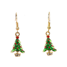 Rhinestone Artificial Tree Gold Plated Earrings Necklace For Women Jewelry Jewelry Sets SM6
