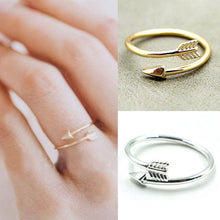 Alloy Bijoux Femme One Direction Tiny Arrow Wrap Rings Pink Gold Plated Knuckle Ring Women Men Jewelry Wedding Gift SM6