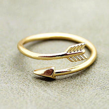 Alloy Bijoux Femme One Direction Tiny Arrow Wrap Rings Pink Gold Plated Knuckle Ring Women Men Jewelry Wedding Gift SM6