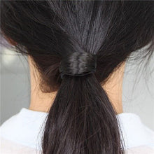2pcs Lady Women Braid/Straight Wig Elastic Headband Hair Band Rope Scrunchie Hairband PonytailSM6