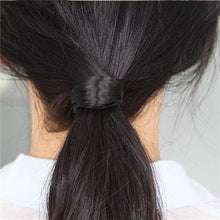 2pcs Lady Women Braid/Straight Wig Elastic Headband Hair Band Rope Scrunchie Hairband PonytailSM6