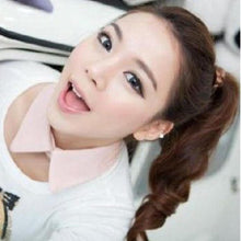 2pcs Lady Women Braid/Straight Wig Elastic Headband Hair Band Rope Scrunchie Hairband PonytailSM6