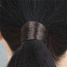 2pcs Lady Women Braid/Straight Wig Elastic Headband Hair Band Rope Scrunchie Hairband PonytailSM6