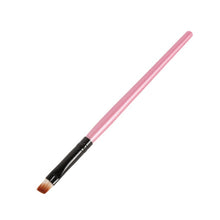Elite Angled Eyebrow Makeup Brushes White Handle Eye Liner Brow Blush Beauty Tools Maquillaje SM6