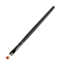 Elite Angled Eyebrow Makeup Brushes White Handle Eye Liner Brow Blush Beauty Tools Maquillaje SM6