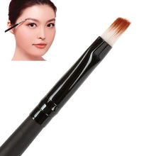 Elite Angled Eyebrow Makeup Brushes White Handle Eye Liner Brow Blush Beauty Tools Maquillaje SM6