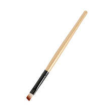 Elite Angled Eyebrow Makeup Brushes White Handle Eye Liner Brow Blush Beauty Tools Maquillaje SM6