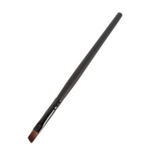 Elite Angled Eyebrow Makeup Brushes White Handle Eye Liner Brow Blush Beauty Tools Maquillaje SM6