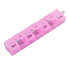 New 7 Days Pill Medicine Box Holder Capsules Case Storage Container Organizers 3 Colors to Choose P1 SM6