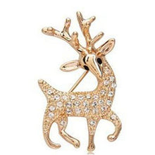 Animal Deer Shape Brooches For Women Trendy Shinny Rhinestone Jewelry Broches Jewelry SM6