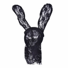 Novelty Adult Sexy Black Eye Hair Accessories Mask Bunny Ears Veil Rabbit Ear Headb s Women Lace Sexy Hair B  SM6