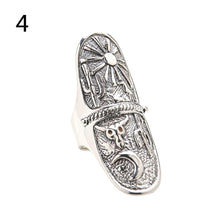 ring OR  9pcs rings Silver Punk Vintage Ring Womens Retro Geometry Finger Rings Boho Style SM6