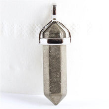 1piece 19 Choices New Crystal Fine Jewelry Healing Point Chakra Reiki Necklace Pendant Beads SM6