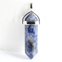 1piece 19 Choices New Crystal Fine Jewelry Healing Point Chakra Reiki Necklace Pendant Beads SM6