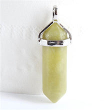 1piece 19 Choices New Crystal Fine Jewelry Healing Point Chakra Reiki Necklace Pendant Beads SM6