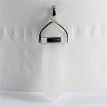 1piece 19 Choices New Crystal Fine Jewelry Healing Point Chakra Reiki Necklace Pendant Beads SM6