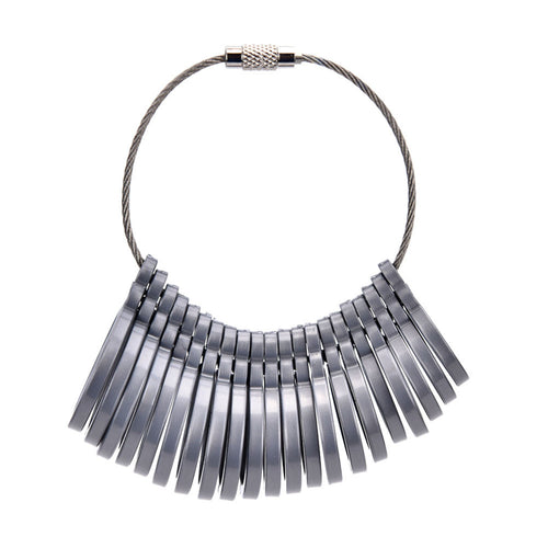 2s Measure Gauge Set Ring Sizer Finger Sizing Jeweler Jewelry Size Tool Grey color SM6