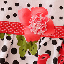 2-4Years Lovely Baby Girls Kids Princess Dress Polka Dots Butterfly One-piece Dresses SM6