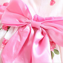 2-6 Years Kids Baby Girls Sleeveless Floral Bow Party Dress Sundress Children Princess Costume DressesSM6