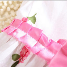 2-6 Years Kids Baby Girls Sleeveless Floral Bow Party Dress Sundress Children Princess Costume DressesSM6