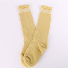 2-6Y Children Kids Girls Lace Stockings Leg Warmer Cotton High Knee Princess School Boot Accessories Y2 SM6