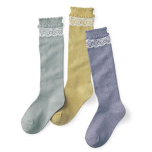 2-6Y Children Kids Girls Lace Stockings Leg Warmer Cotton High Knee Princess School Boot Accessories Y2 SM6