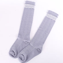 2-6Y Children Kids Girls Lace Stockings Leg Warmer Cotton High Knee Princess School Boot Accessories Y2 SM6