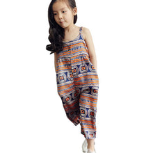 2-6Years Kids Baby Girls Jumpsuit Romper Ethnic Style Harem Pants New Clothes SM6
