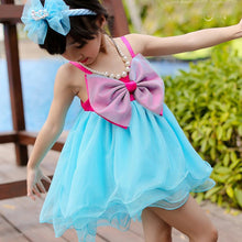 2-7Y Baby Girl Kids Big Bow Princess Dresses Suspender Tulle Holiday Party Tutu Dress SM6