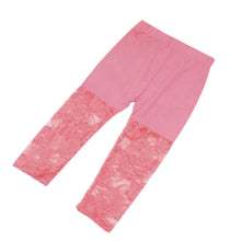 2-7Y Baby Girls Legging Pants Lace Modal Legging Kids Ballet Dance Cropped Capris Pants SM6