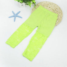 2-7Y Baby Girls Legging Pants Lace Modal Legging Kids Ballet Dance Cropped Capris Pants SM6