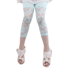 2-7Y Baby Girls Legging Pants Lace Modal Legging Kids Ballet Dance Cropped Capris Pants SM6