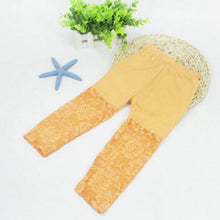 2-7Y Baby Girls Legging Pants Lace Modal Legging Kids Ballet Dance Cropped Capris Pants SM6