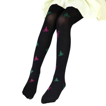 2-7Y Child Girls Kids Velvet Butterfly Stretch Slim Warm Leggings SM6