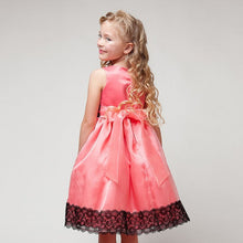2-7Y Girls Toddlers Lovely 3D Flower Cluster Princess Dress Party Tulle Gown Dresses  SM6