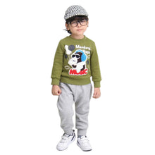 2-7Years Cute Bird Pattern Pants Kids Boys Toddler Cotton Warm Harlan Pants Trousers SM6