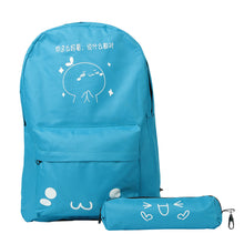 2 Bags Cute Cartoon Women Backpack Kawaii Teenage Girls Backpacks Student Schoolbag Bag Travel Mochila Feminina SM6