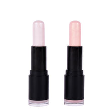 2 Colors Highlighter Stick Shimmer Brighter Powder Cream Waterproof Silver Light Face Cosmetics SM6