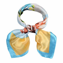 20 Colors  OL Lady Scarf Square Scarf Satin 60cm*60cm Women Fashion Print Office Ladies Scarves handkerchief Female #1201 SM6