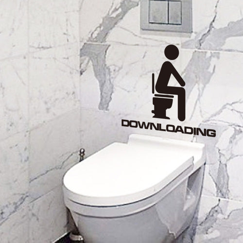 Bathroom Toilet Stickers Bathroom Stickers Waterproof Wall Decor SM6