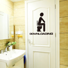 Bathroom Toilet Stickers Bathroom Stickers Waterproof Wall Decor SM6