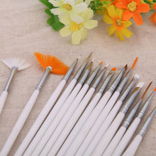 20Pcs Nail Art Design Painting Dotting Detailing Pen Brushes Bundle Tool Kit Set with Case SM6