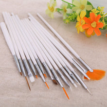20Pcs Nail Art Design Painting Dotting Detailing Pen Brushes Bundle Tool Kit Set with Case SM6
