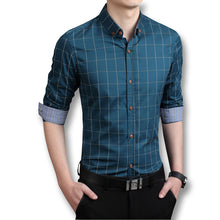 Mens Dress Shirts SM6ue Shirt Men Causal Striped Shirt Men Camisa Social Masculina Chemise Homme SM6